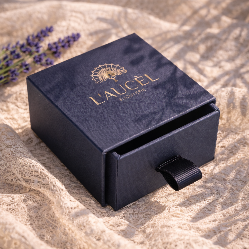 Bague large réglable en Argent Massif avec Emeraude naturelle