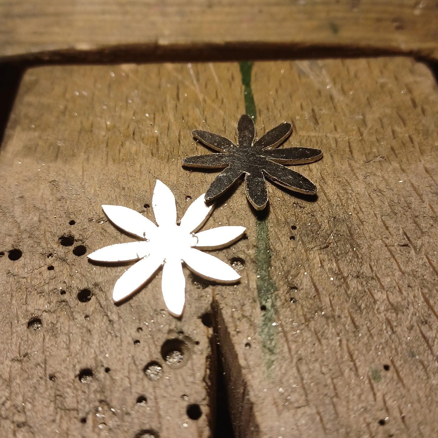 Collier Marguerite en Argent Massif et Grenat