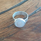 Bague Lili en Argent sertie d'une Nacre