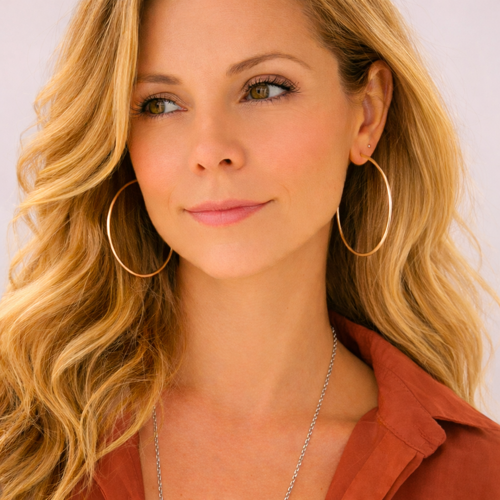 Grandes créoles en Argent