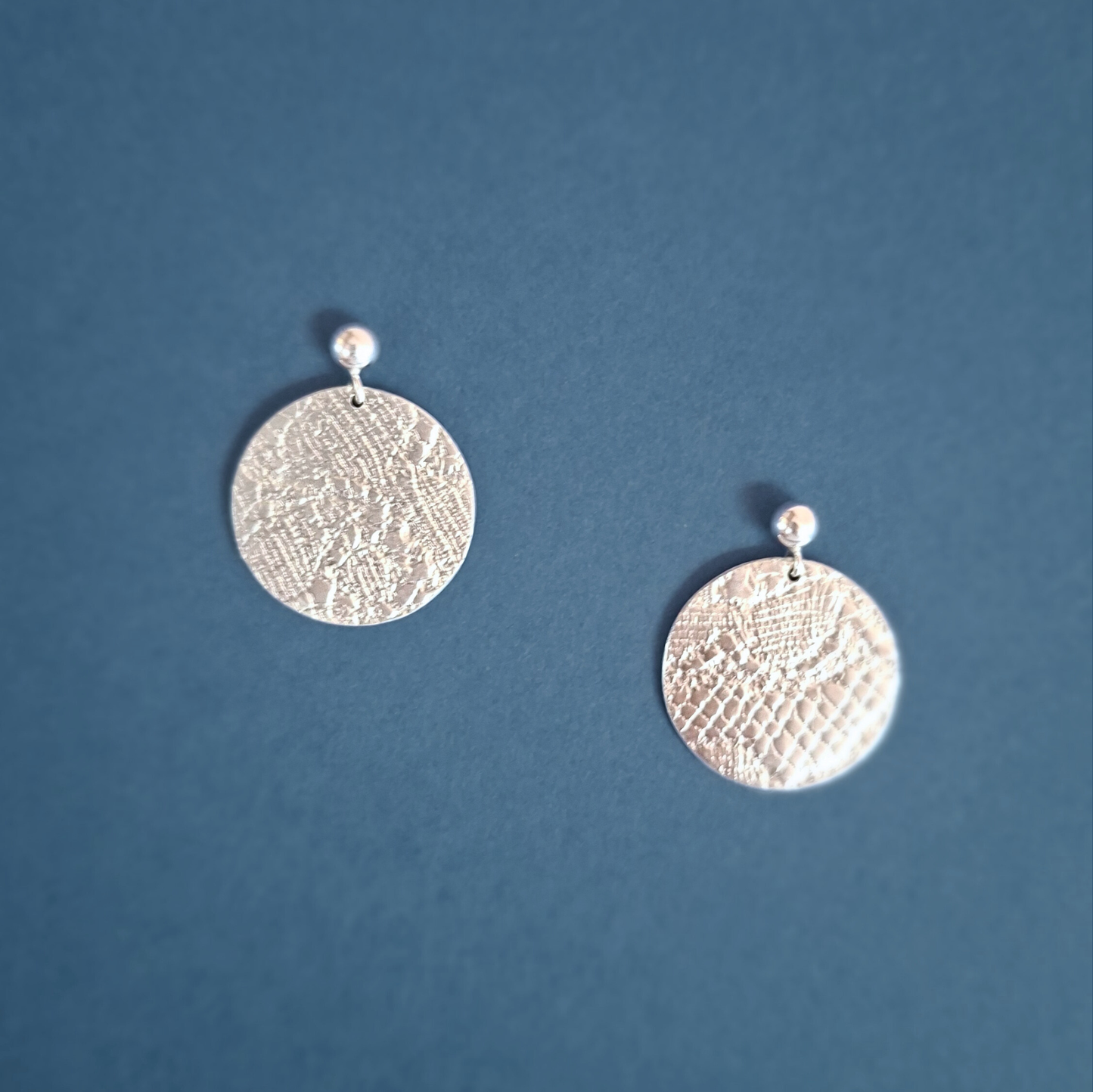 Boucles d'oreilles Pastille en Argent