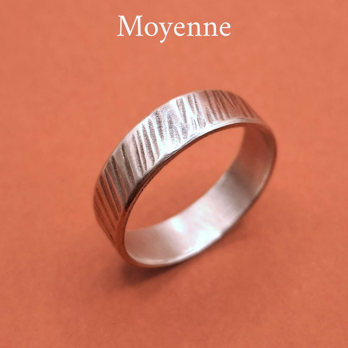 Bague Anneau en Argent Massif sur mesure !