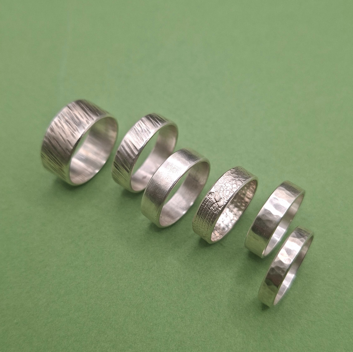 Bague Anneau en Argent Massif sur mesure !