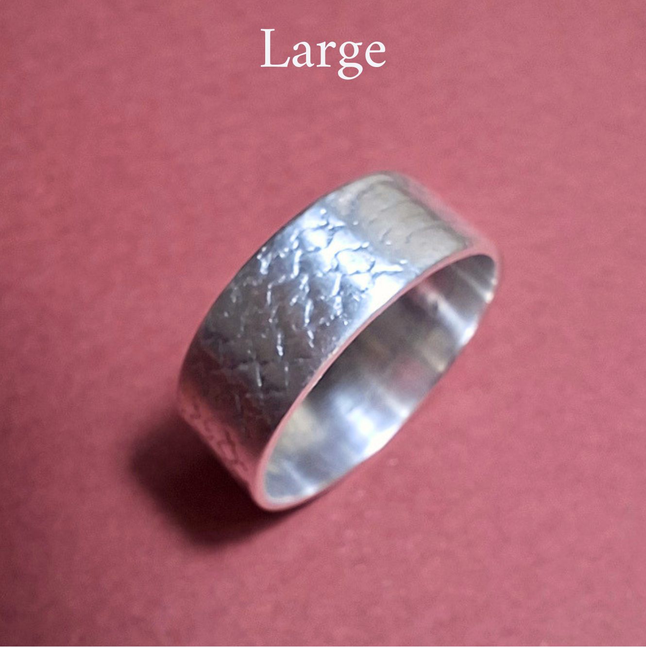 Bague Anneau en Argent Massif sur mesure !