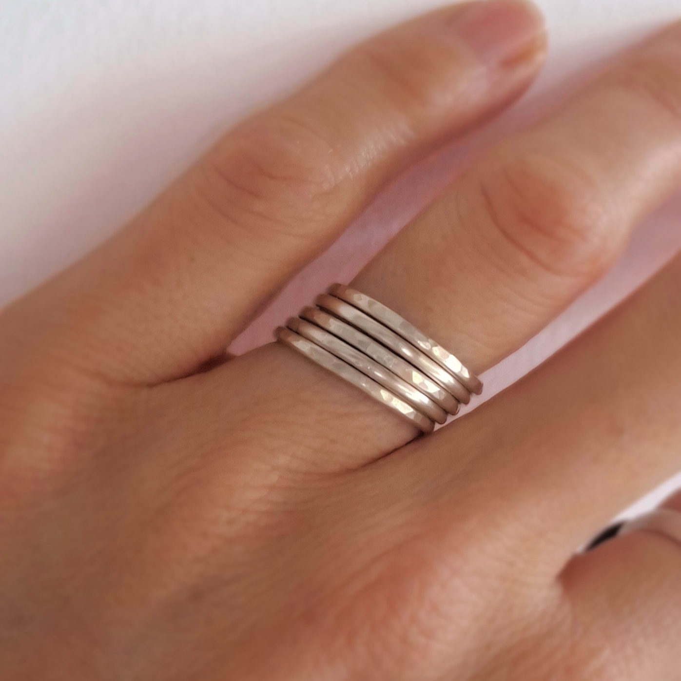 Bague semainier en Argent Massif