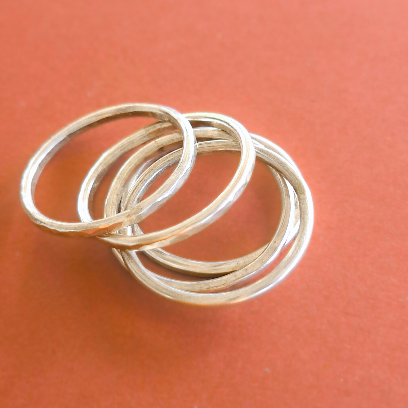 Bague semainier en Argent Massif