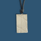 Collier Homme Plaque Argent. Pièce unique