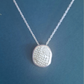 Collier lingot en Argent Massif recyclé. Pièce unique
