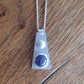 Collier Maya Argent serti d'une Améthyste