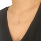 Collier Valentine en Or 18K et Argent