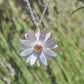 Collier Marguerite en Argent Massif et Citrine