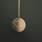 Collier Sautoir en Plaqué Or motif dentelle