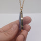 Collier en Plaqué Or, serti d'une Lapis Lazuli. Pièce unique