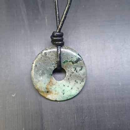 Collier Donuts Jaspe Africain