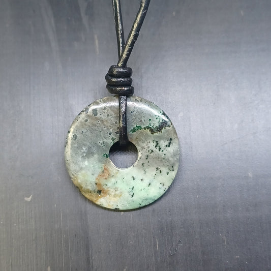Collier Donuts Jaspe Africain