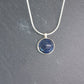 Collier en Argent Massif et Sodalite