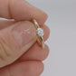 Bague en Plaqué Or avec Zircone