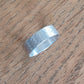 Bague Anneau large en Argent Massif, motif dentelle