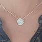 Collier Pépite en Argent Massif. Pièce unique