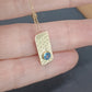 Collier en Or 18K et Saphir