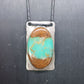 Collier en Argent Massif et Chrysoprase. Pièce unique