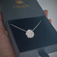 Collier Pépite en Argent Massif. Pièce unique