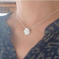 Collier Pépite en Argent Massif. Pièce unique
