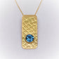 Collier en Or 18K et Saphir